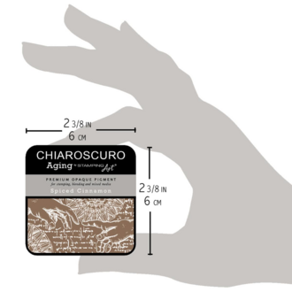 Chiaroscuro Aging Ink Pad – Spiced Cinnamon PKA111