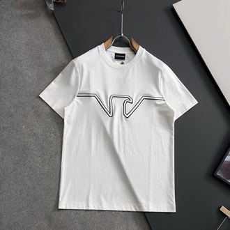 Emporio Armani imported milk silk T-shirt