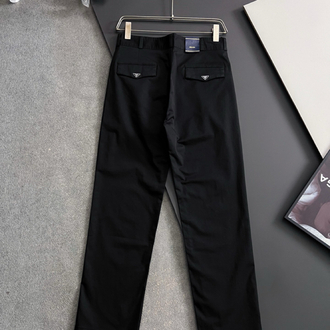 Prada Pure Cotton Men's Casual Dress Pants