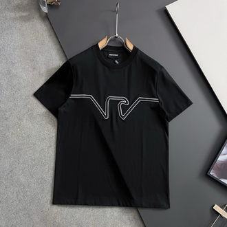 Emporio Armani imported milk silk T-shirt