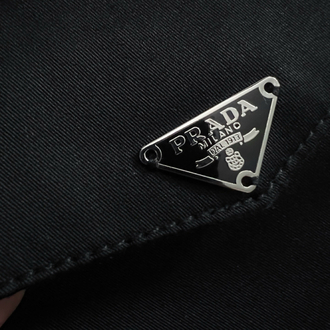 Prada Pure Cotton Men's Casual Dress Pants