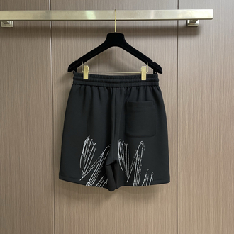 Off-White printed logo casual shorts