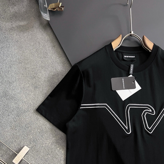 Emporio Armani imported milk silk T-shirt