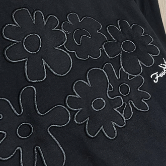 Fendi Sponge Appliqué Crew Neck Short-Sleeve T-Shirt