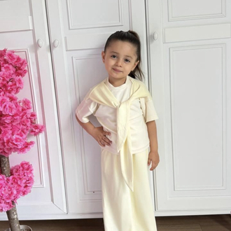 Hırka bağlama detaylı takım