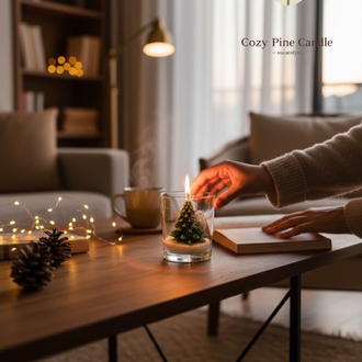 Cozy Pine Candle