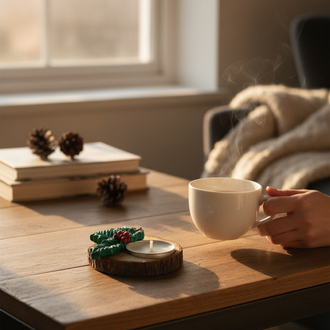 Kokina Hearth Candle
