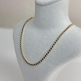 Yuvarlaklı Gold Zincir