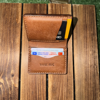 SUENS CRAFT LEATHER Nakit bölmeli kartlık modelimiz
