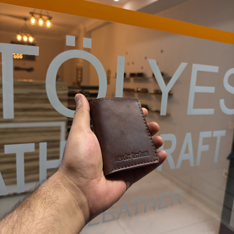 SUENS CRAFT LEATHER Nakit kısımlı cüzdan