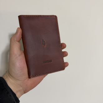 SUENS CRAFT Deri Pasaportluk Cüzdan