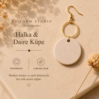 Halka ve Daire Küpe