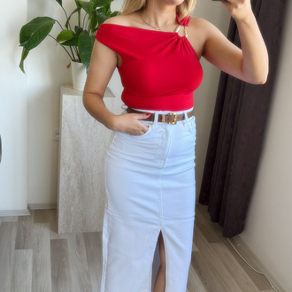 YUMUŞACIK DOKULU BLUZ