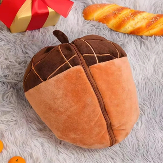Fermuarlı fındık sincap peluş