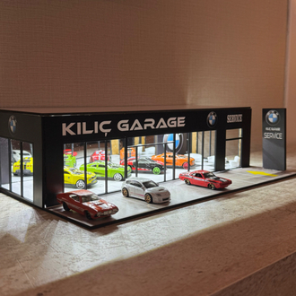 Led ışıklı kişiye özel galeri (arabasız)(5-7işgünüyapımı)