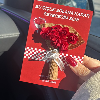 Bu çiçek solana kadar seveceğim seni flowers