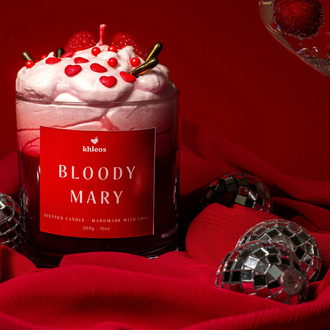 Bloody Mary Kokteyl Görünümlü Dekoratif Mum