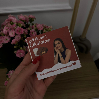1 adet çikolata ( resmi Wp hattımızdan ya da instadan atın )