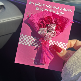 Bu çiçek solana kadar seveceğim seni flowers