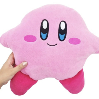 Kirby Yastık | Sevimli Peluş Yastık – Çocuk Odası, Ev Dekoru ve Hediye