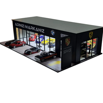 Led ışıklı kişiye özel galeri (arabasız)(5-7işgünüyapımı)