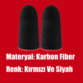 Oyuncu Parmaklık Eldiveni - Fiber Oyuncu Eldiveni - Anti-ter Parmaklık
