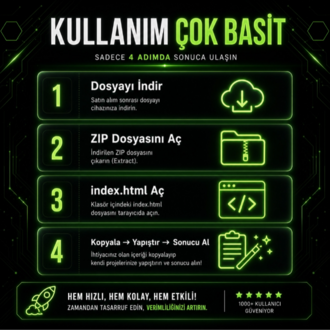 Online Çalışmaya Başlamak İsteyenler İçin 50 Hazır ChatGPT Promptu