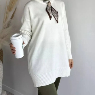 Fularlı Triko