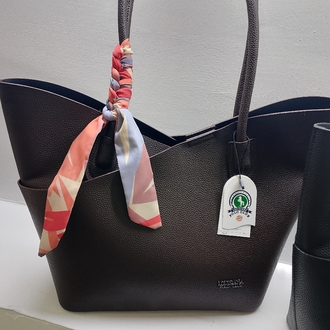 Polo Club Fularlı Kova Çanta