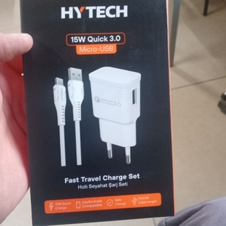 hytech mikro usb ( eski androidler için ) şarz aleti seti 