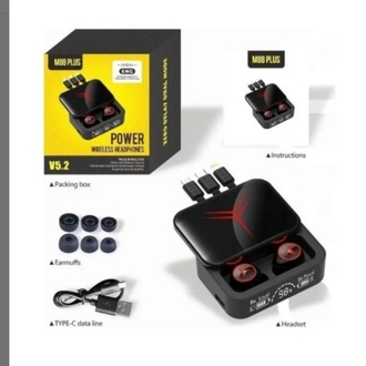 POWERBANKLI BLUETOOTH KULAKLIK