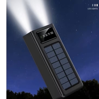 4 kablolu 20.000 lik güneş enerjili powerbank 