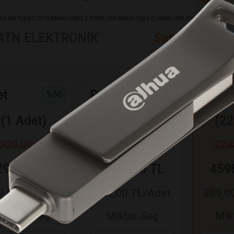 64 GB hafıza kartı