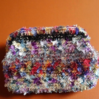 Winter Blend Knit Clutch