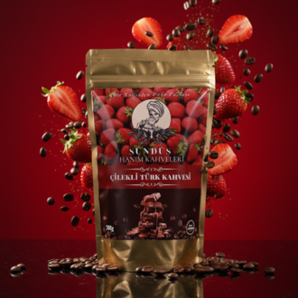 ÇİLEKLİ TÜRK KAHVESİ 200 G