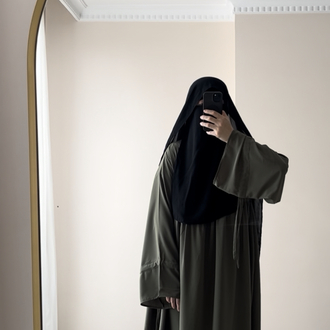 Ahu model abaya haki