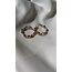 Sarmal gold küpe