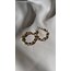 Sarmal gold küpe