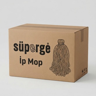 Süperge extra yoğun ip Mop / 10 Adet / İmalatçıdan, Sapsız 350g.