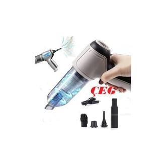 CVS Araç Süpürgesi Mini USB Şarjlı Vakumlu El Süpürgesi Çok Fonksiyonlu Şarjlı Çeg