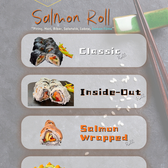 Salmon Roll (8 adet)