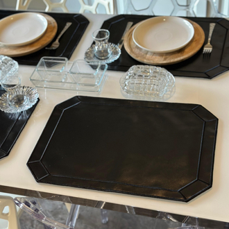 Noir Placemat (Siyah)