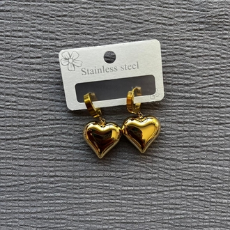 Gold Çelik Küpe
