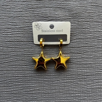 Gold Çelik Küpe