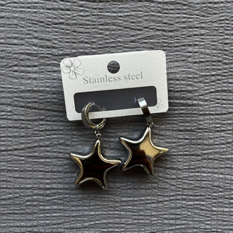 Silver Çelik Küpe