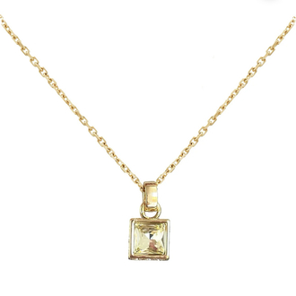 ✨ Aveline Butter Yellow Stone Kolye ✨