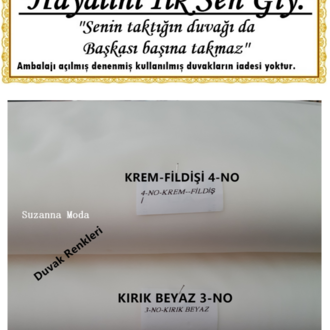 70cm_Boy_3mt_Eni_Tek_Kat_Uçları Şerit Bukleli Dalgalı Taraklı Hayal Tül Gelin Duvağı