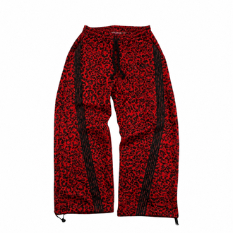 Wine Leopard Sweatpants