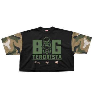 BIG TERORISTA Camouflage T-shirt (Jeff Redd Merch) 