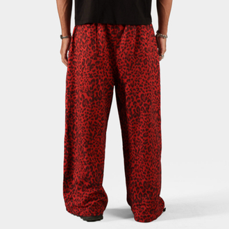 Wine Leopard Sweatpants